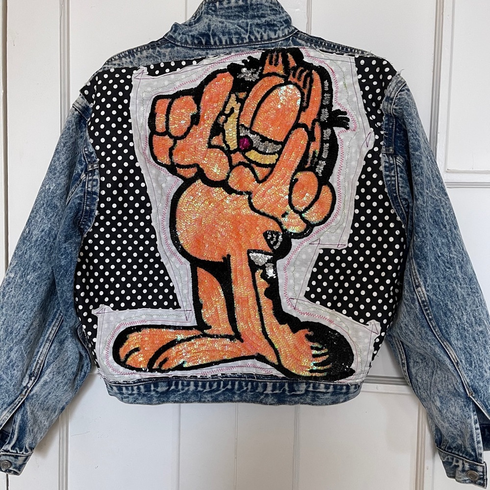 DIY by Panida Reworked Vintage Denim Jacket